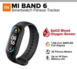 [AME R$128] PRIMEIRA COMPRA | Smartband Xiaomi Mi Band 6 Preto Original - versão Chinesa | R$258