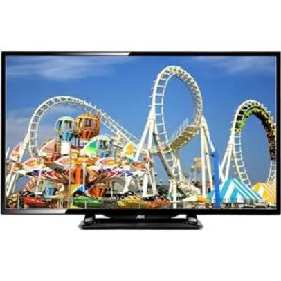 [ShopTime] Tv Led 50" AOC 50D1452 Full HD com Conversor Digital HDMI USB Conexão para PC por R$ 1556