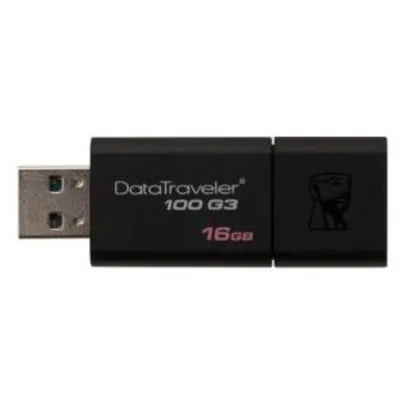 Pen Drive Kingston DataTraveler USB 3.0 16GB - DT100G3/16GB

R$ 23,90