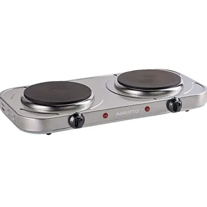 [PRIME] Fogao Eletrico de Mesa Agratto FM-01 127V 2000W, 4917, Inox