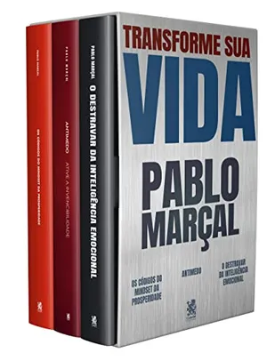 Pega a visão - Coleção Transforme Sua Vida - Pablo Marçal - Box com 3 Livros