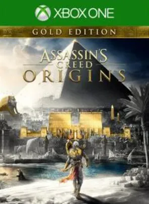 Assassin's Creed Origins - GOLD EDITION - Xbox One - R$75
