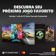 PC Game Pass - 1 Mês Grátis