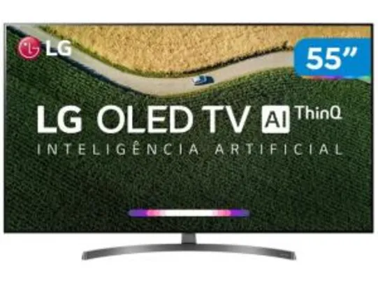 Smart TV 4K OLED 55” LG OLED55B9 Wi-Fi - HDR + Smart TV 4K LED 43” LG 43UM7300 Wi-Fi HDR | R$5.849