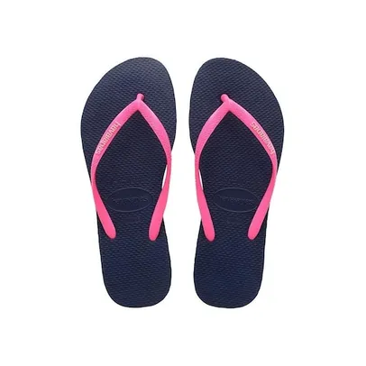 Havaianas Slim Logo Pop-Up Marinho/Maravilha