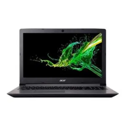 Notebook Acer A315-42-R772 Amd Ryzen 3 R33200U 8 Gb 1 Tb Windows 10 LED 15.6, Preto