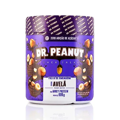 Pasta de Amendoim - 600g Avelã com Whey Protein - Dr. Peanut