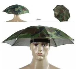 Chapéu de Pesca Protege da Chuva e do Sol - Camuflado | R$18