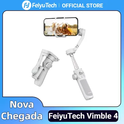 FeiyuTech Oficial Vimble 4 VB4 Smartphone Estabilizador Face Tracking Gimbal de telefone de 3 eixos