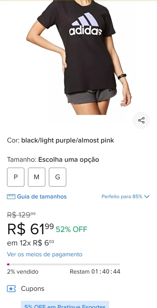 Imagen na descrição da promoção