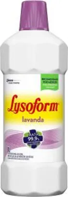 [A Partir 3 Un.] [Recorrência] Desinfetante Lysoform Lavanda 1 litro | R$5,84