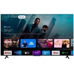 Smart TV 55 TCL 4K UHD 55P635 HDR Bluetooth Google Assistant e Borda Fina