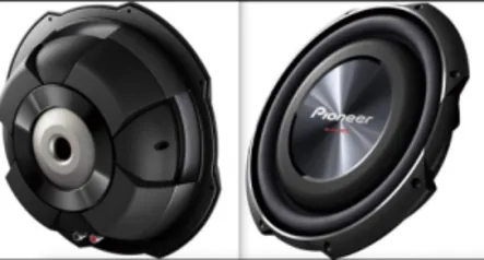 Subwoofer Slim Pioneer TS-SW3002S4  - R$ 399,00