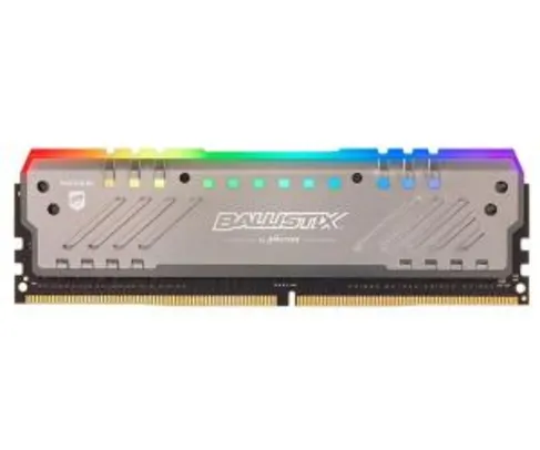 Memória 8GB 3000MHZ DDR4 Crucial Ballistix Tactical Tracer RGB