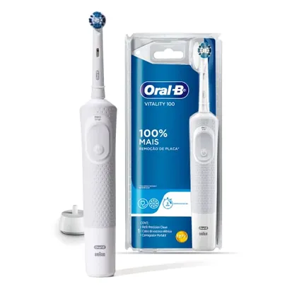 Escova Elétrica Oral-B Vitality Precision Clean - 110V, Oral-B