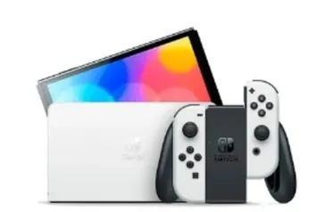 Console Nintendo Switch Oled com Joy-Con, Branco - HBGSKAAA2