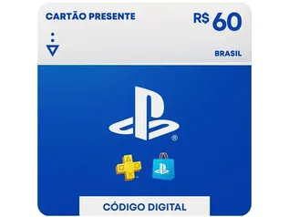 [APP] Cartão Presente Playstation R$60