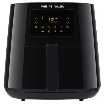 Foto do produto Fritadeira Elétrica Sem Óleo Air Fryer Philips Walita RI9270 XL 6,2L Digital – Preta - 110V 6.2 L