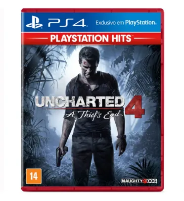 [SOMENTE NO SITE] Uncharted 4: A Thief's End - PS4 | R$ 51