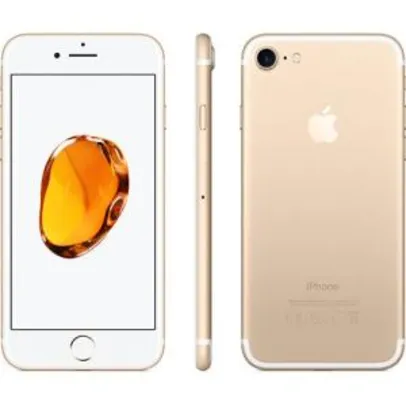 iPhone 7 32GB Dourado Desbloqueado IOS 10 Wi-fi + 4G Câmera 12MP - Apple
