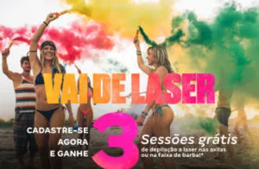 Depilação a laser GRATIS - Espaço laser