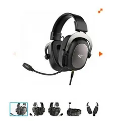 Headset Gamer Havit HV-H2002D 3.5mm Preto/Cinza | R$209