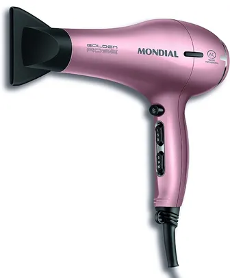 Secador de Cabelos Profissional, Mondial, Golden Rose, 127V, 2000W - SCP-01