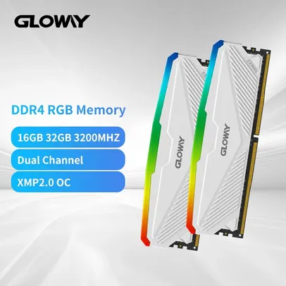 Memoria desktop nova Gloway Rgb 2x16gb ddr4 3200mhz 