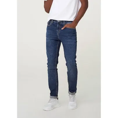 Calça Skinny Masculina Hering Em Jeans De Algodão