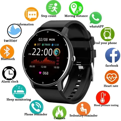 Smartwatch Lige 2021 IP67 1.3"