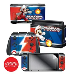 Controller Gear Nintendo Switch Skin & Screen Protector Set - Super Mario 