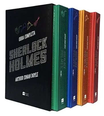 Box Sherlock Holmes Capa dura | R$69