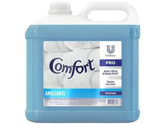 3unid. Amaciante Comfort Profissional Classic - 10L | R$121