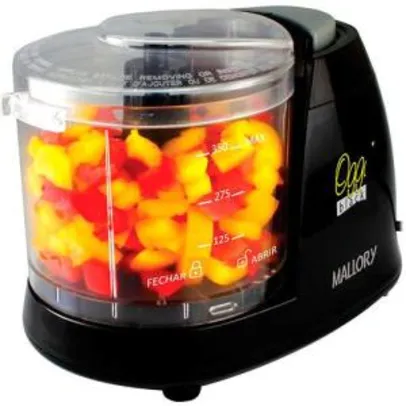 Mini Processador Oggi Black - Mallory - 110v - R$39,90