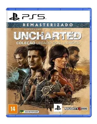 Jogo Uncharted Remasterizado Coleçao Legado Dos Ladroes Ps5