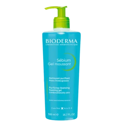 Bioderma Sébium Antioleosidade - Gel de Limpeza Facial 500ml