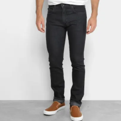 Calça Jeans Skinny Calvin Klein Skinny Black Masculina - Preto - R$121