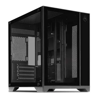 Gabinete Gamer Mancer CV100, Mid-Tower, Lateral De Vidro, Preto, MCR-CV100-BK