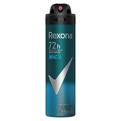 [Leve 10un] Desodorante Antitranspirante Aerosol Masculino Rexona Impacto 72 horas 150ml