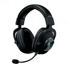 Headset Gamer Logitech Pro X Preto, 981-000817 | R$780