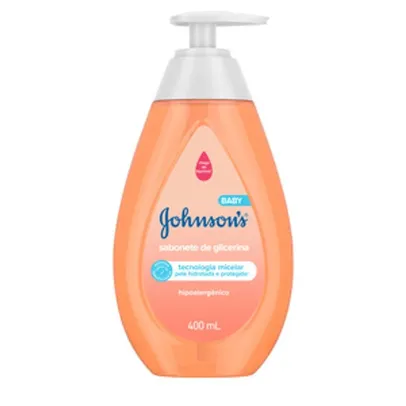 Sabonete Líquido de Glicerina Johnson&apos;s Baby Da Cabeça aos Pés 400 ml e Baby Hora Do Sono