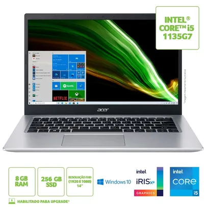 [AME] Notebook Acer Aspire 5 A514-54-54LT Intel Core i5 11ª