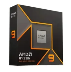 Processador AMD Ryzen 9 9900X, 4.4 GHz (5.6 GHz), Cache 64 MB, 12 Núcleos, 24 Threads, AM5 - 100-100000662WOF