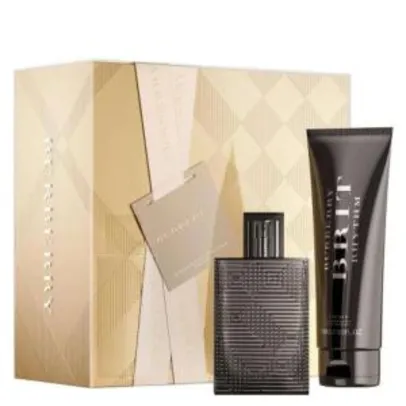 [Primeira compra] Kit Perfume Burberry Brit Rhythm for Him Eau de Toilette 50ml + Shower Gel 100ml - R$199