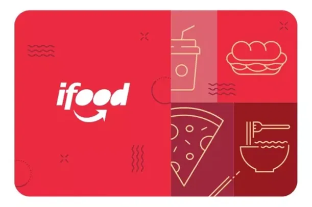 Gift Card Virtual - Pague R$8 E Leve R$10 No Ifood