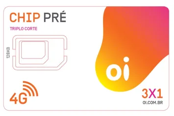 Oi Chip Triplo Corte HLR39 4G - Pré-Pago