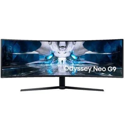 Monitor Gamer Samsung Odyssey Neo G9 49 MiniLED, 240Hz, 1ms, HDMI e DisplayPort, HDR, DQHD, FreeSync Premium PRO, Preto - LS49AG950NLXZD