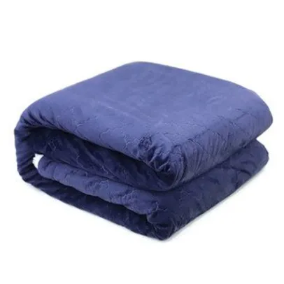 Cobertor Casal New Sherpa Azul