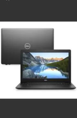 Notebook Dell Inspiron i15-3584-US50P i3 4GB 256GB SSD 15.6" | R$ 2.593