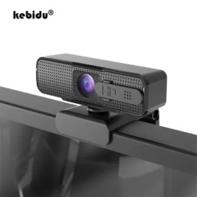 [ Novas Contas ] Webcam Ashu H701 - 1080p 30fps com foco automático | R$ 77